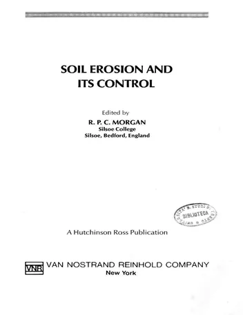 Más sobre Erosión y su Control.