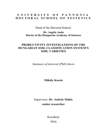 Más sobre Cambios Propuestos a la Taxonomía del Suelo que Pueden Afectar la Clasificación de los Suelos Mineros.