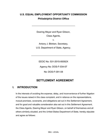 Más sobre Acuerdo de Asentamiento